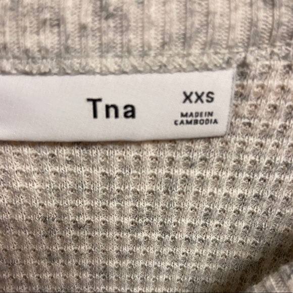 TNA alder thermal grey sweater - Picture 5 of 5